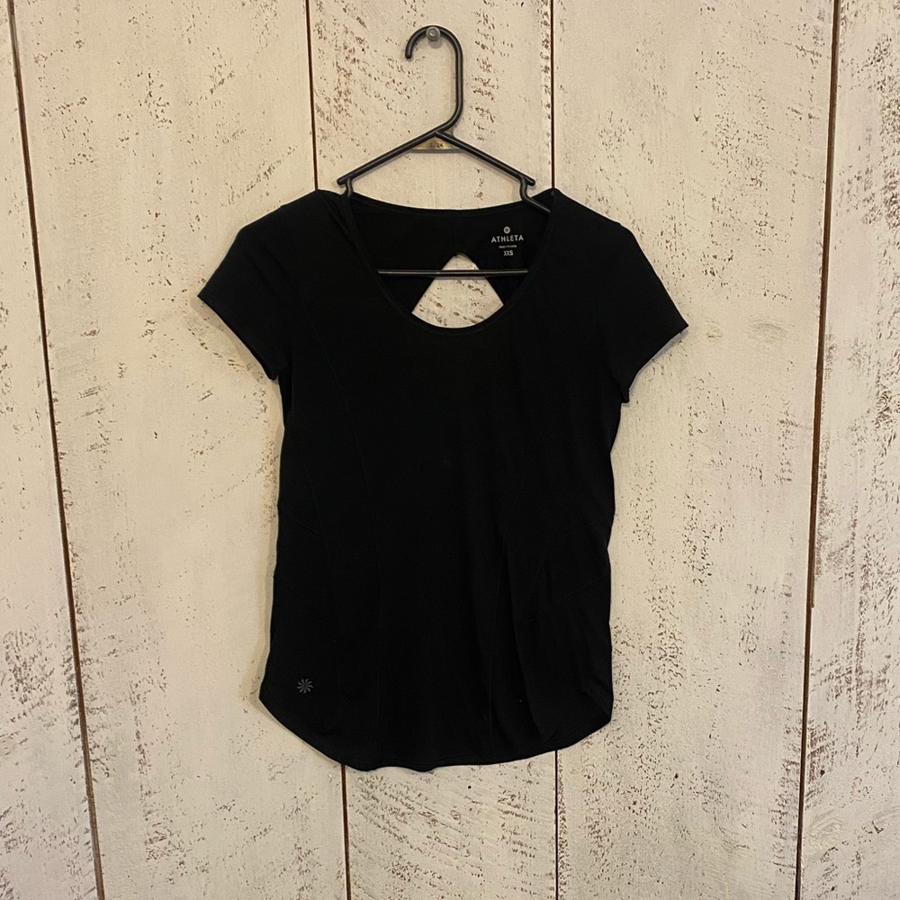 Athleta Black Tee